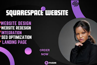 build squarespace website, design or redesign squarespace, website development