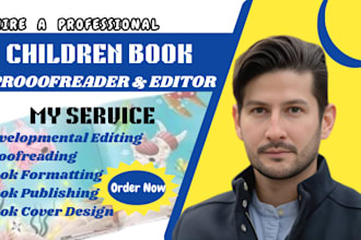 proofread, developmental edit for children book, stem kids, toddler book editing