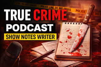 write true crime script history podcast script writing true crime blog script