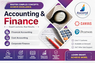 be your financial accounting and finance tutor online