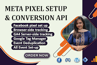 set up facebook pixel and conversion API