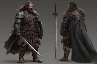 dnd character illustration fantasy rpg art