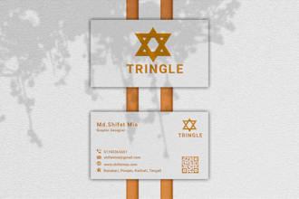 design modern business card and stationery