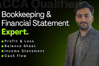 do bookkeeping, financial statements, profit and loss