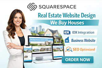 squarespace luxury real estate agent realtor idx mls website we buy houses wix