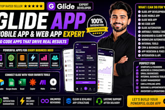 build glide app glide mobile app glide web app no code app glide automation