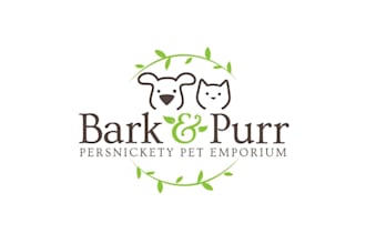 design animal pet emporium boutique logo