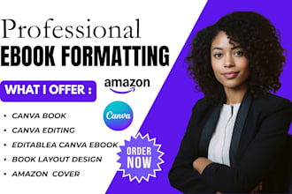 fix and improve your ebook layout using canva book editing