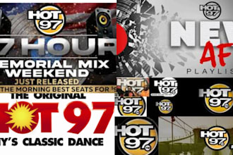 play your song of all genre on hot97 and college radio stations