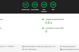 improve your core web vitals and increase lighthouse score