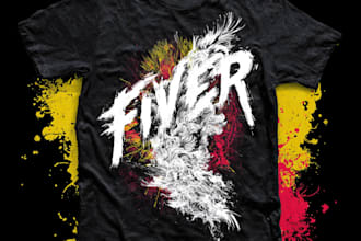 create typography t shirt design and graphic t shirt