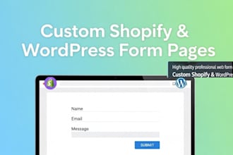 create high converting email templates and signup forms on shopify and wordpress
