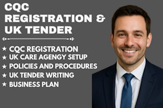 help you with cqc registration for UK care agency