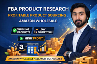 do fba product research and fba product sourcing for amazon wholesale