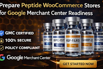 prepare peptide woocommerce stores for google merchant center readiness