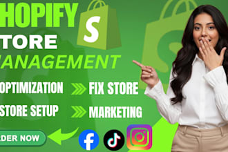 build shopify store design, shopify dropshipping store, shopify website