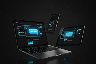 design your professional custom website and branding