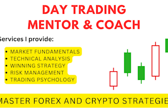 be your day trading mentor and coach you in forex or crypto trading