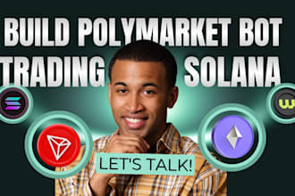 build secure trading bot, staking dapp, solana dapp, blockchain trading bot