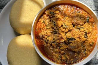 do html for fufu eba for your church event