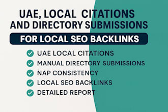 do uae local citations and directory submission for local SEO backlinks