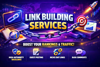 do manual SEO link building and content marketing