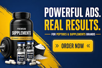 run converting facebook  instagram ads for supplement ecommerce brands