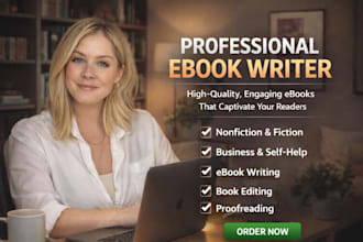 ghostwrite your fiction and nonfiction books