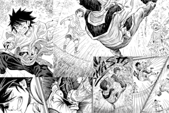 do anime manga comic book illustration cover art manhwa webtoon art comic artist
