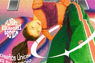 design you a cool flyer design for your band or your gig