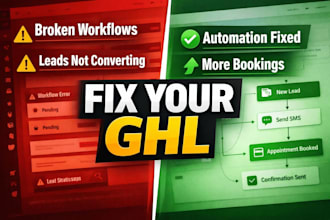 do ghl automation and build ghl funnel