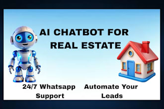 build whatsapp ai chatbot to automate real estate leads and integrate with CRM