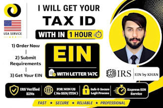 get your llc ein number tax id within 1 hour from irs