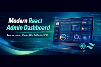build a modern react admin dashboard with supabase backend