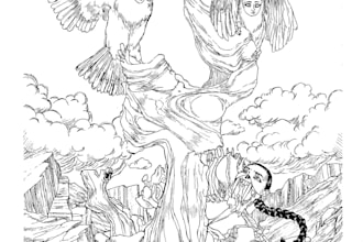 draw illustrations for a young adult novel
