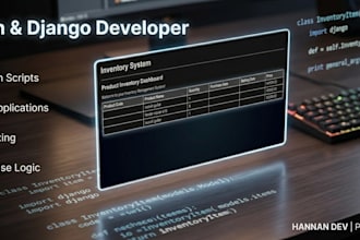 build or fix python django websites