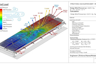 create code compliant solar structural calcs for building permits