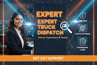 handle expert truck dispatch services for owner operators