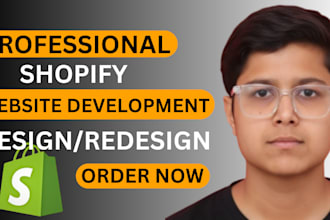 build a high converting shopify store or shopify website design for sales