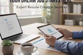 design a professional resume and CV in canva