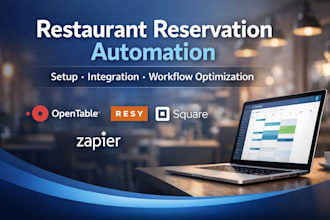 set up and automate your restaurant reservation system