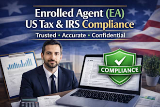 be your trusted enrolled agent for US taxation and irs compliance