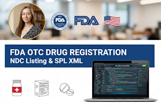do fda registration, act as US agent and ensure fda food and drug complaince
