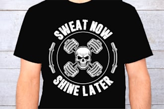design a creative graphic t shirt and t shirt logo typography t shirt design
