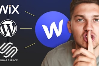 design or redesign, clone, revamp wix, wordpress, webflow, squarespace website