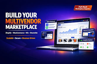 wcfm ecommerce store woocommerce dokan  multi vendor website  shopify store