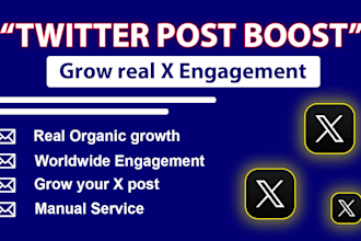 boost your x twitter posts with real engagement