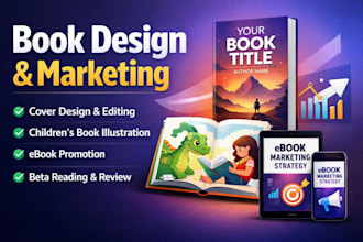 do book cover design book editing book ebook marketing beta book chilren book