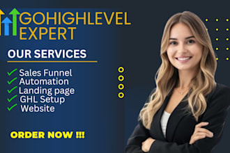 gohighlevel website design gohighlevel landing page go highlevel sales funnel