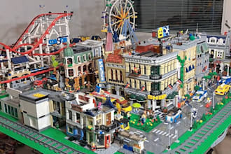 do custom lego design 3d lego model, lego minifigure moc XML manual instruction